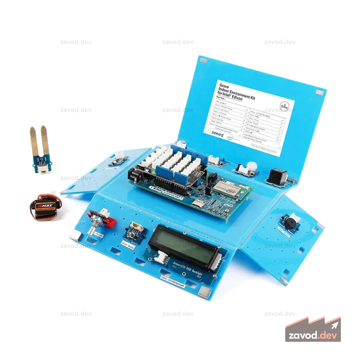 Комплект внутренней среды Grove для Intel® Edison