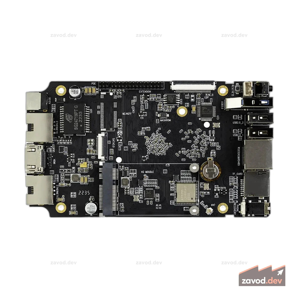 ROC-RK3568-PC SE Четырехъядерный одноплатный компьютер ARM