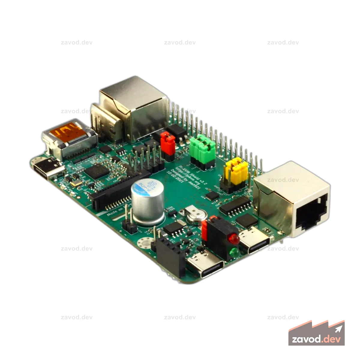 Шляпа PiKVM v3 для Raspberry Pi 4