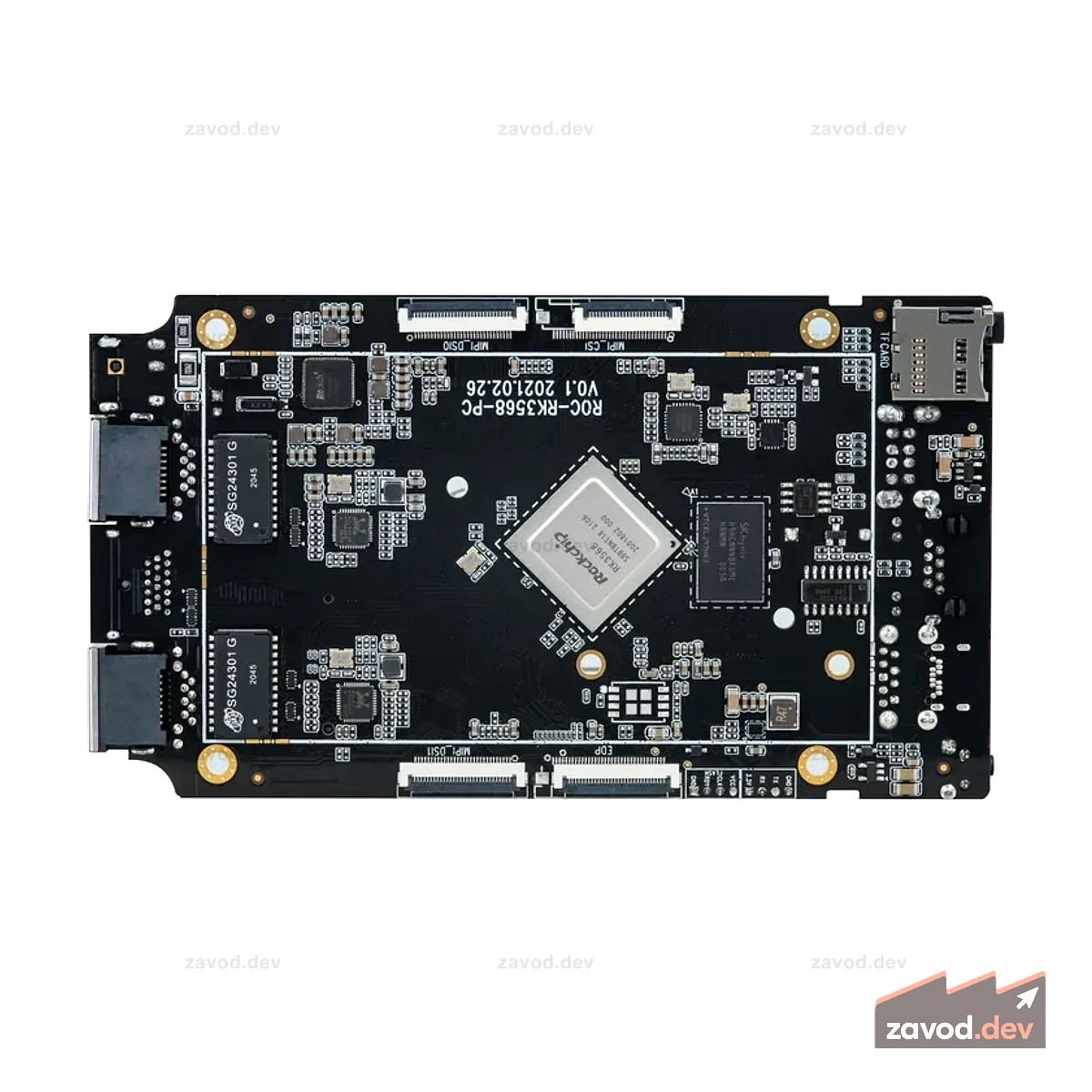 ROC-RK3568-PC Четырехъядерный одноплатный компьютер ARM