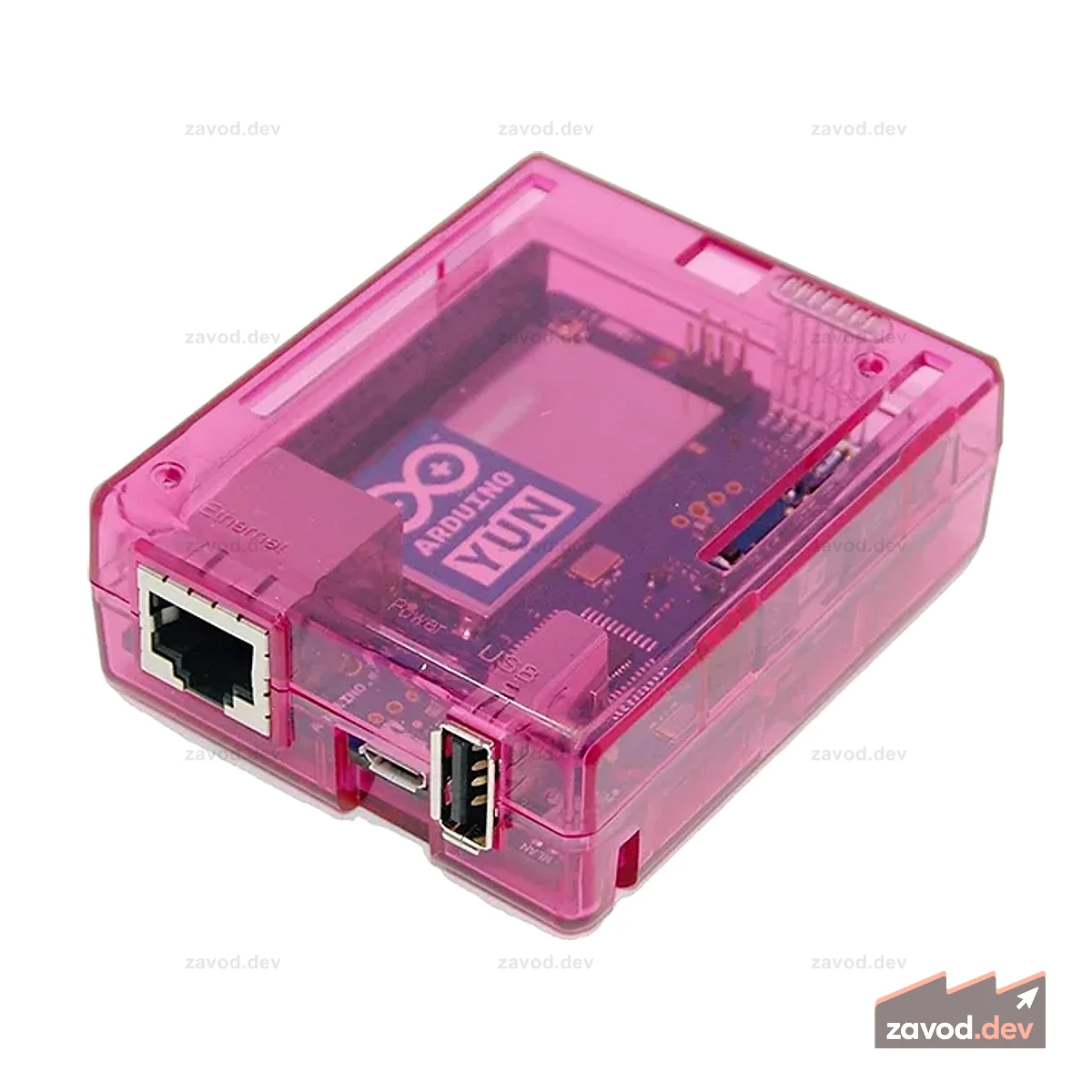 Arduino Yun Розовый корпус