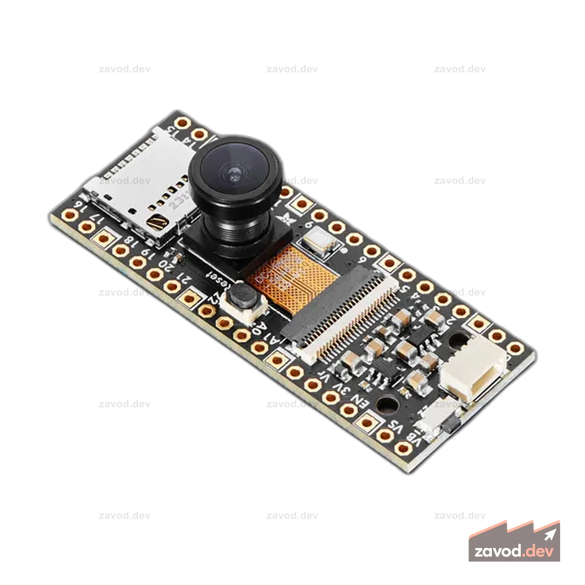 Новая камера Adafruit PiCowBell OV5640 — широкоугольный объектив 120 градусов