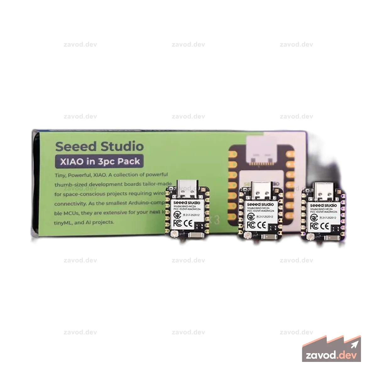 Seeed Studio XIAO MG24 (3шт)