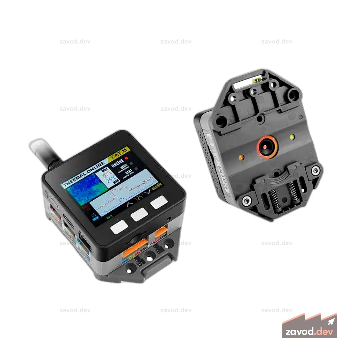 Базовый комплект IoT CAT-M (SIM7080G) с тепловизионной камерой (MLX90640)