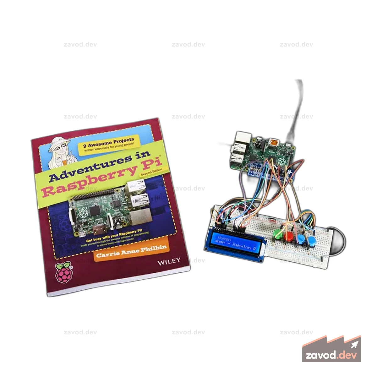 Пакет сопутствующих деталей для приключений в Raspberry Pi
