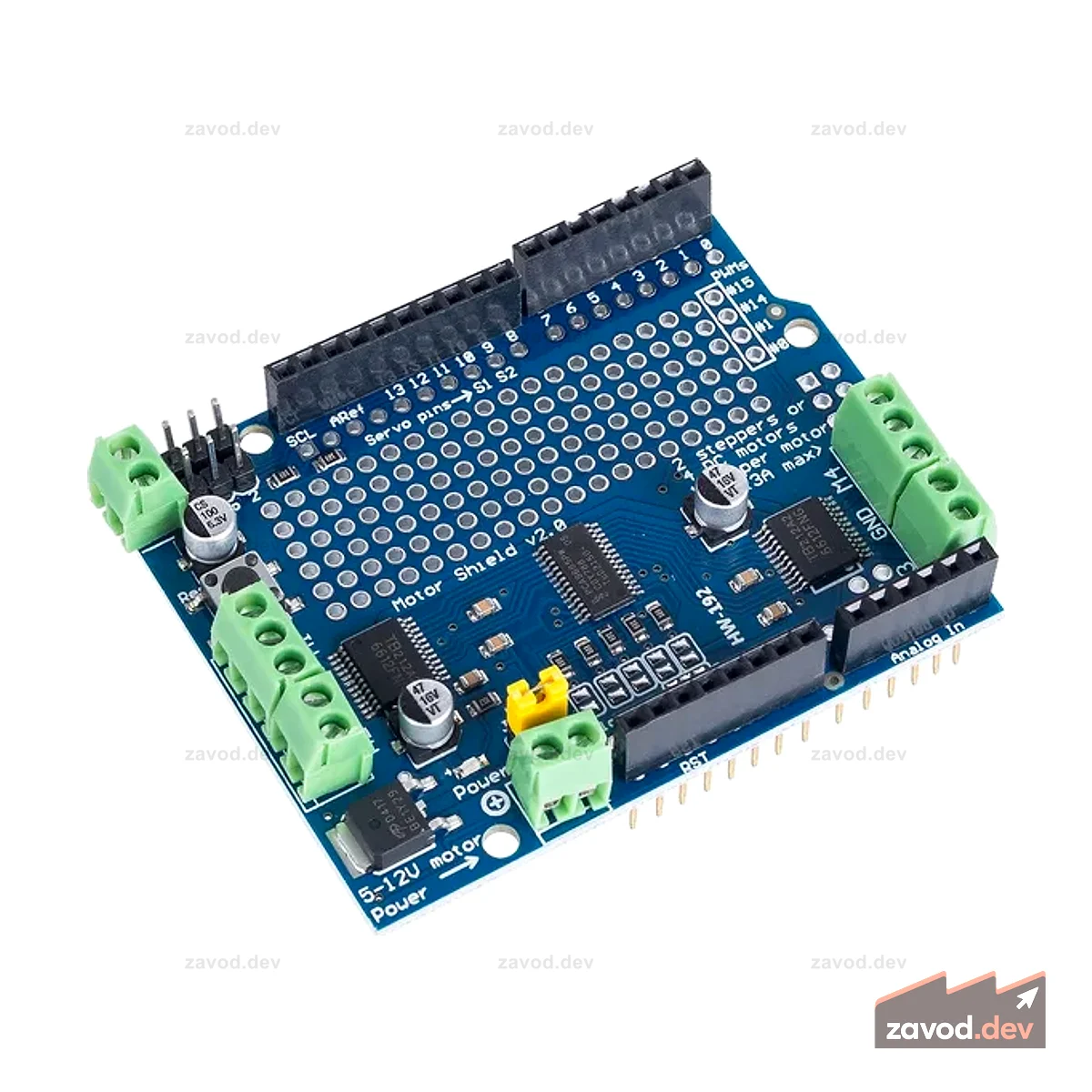 Экран двигателя/шагового двигателя/сервопривода для Arduino
