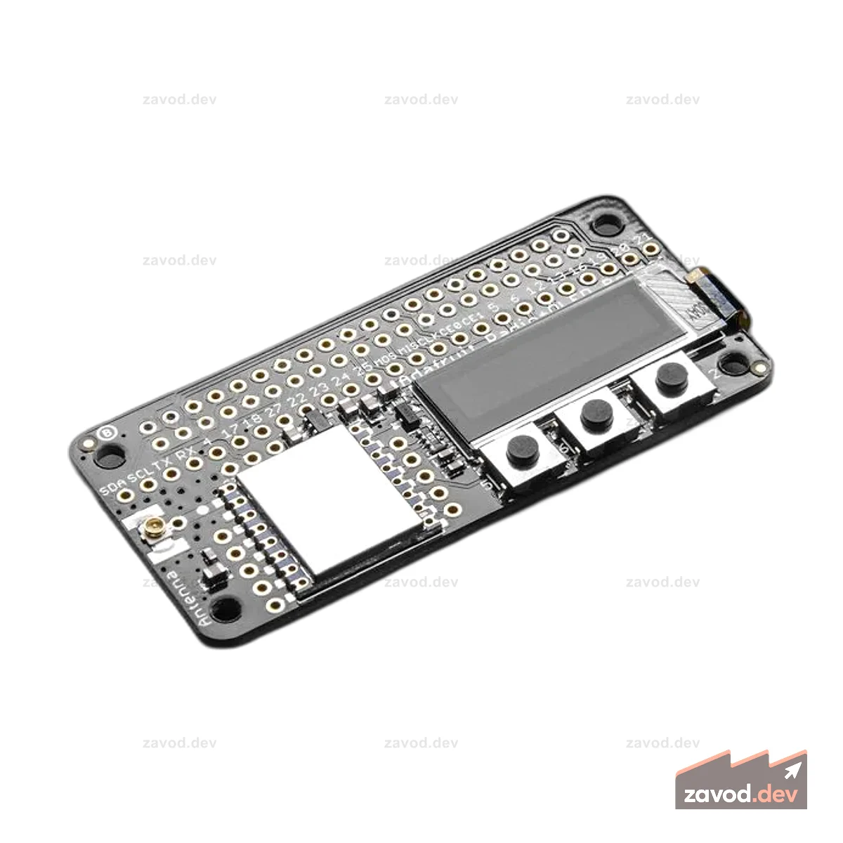 Радиокапот Adafruit RFM96W @ 433 МГц