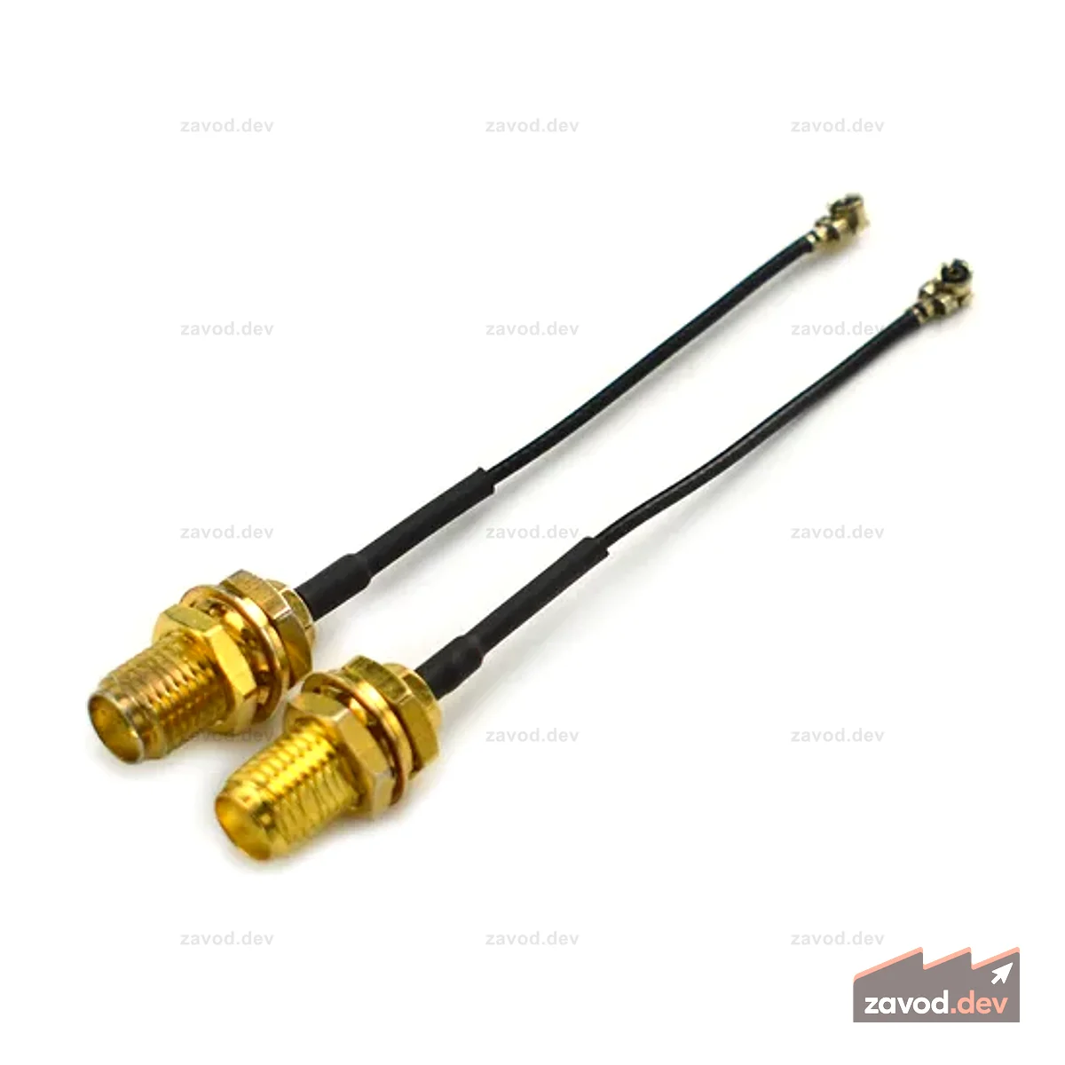 Кабель с гнездовым разъемом IPEX MHF1 к SMA