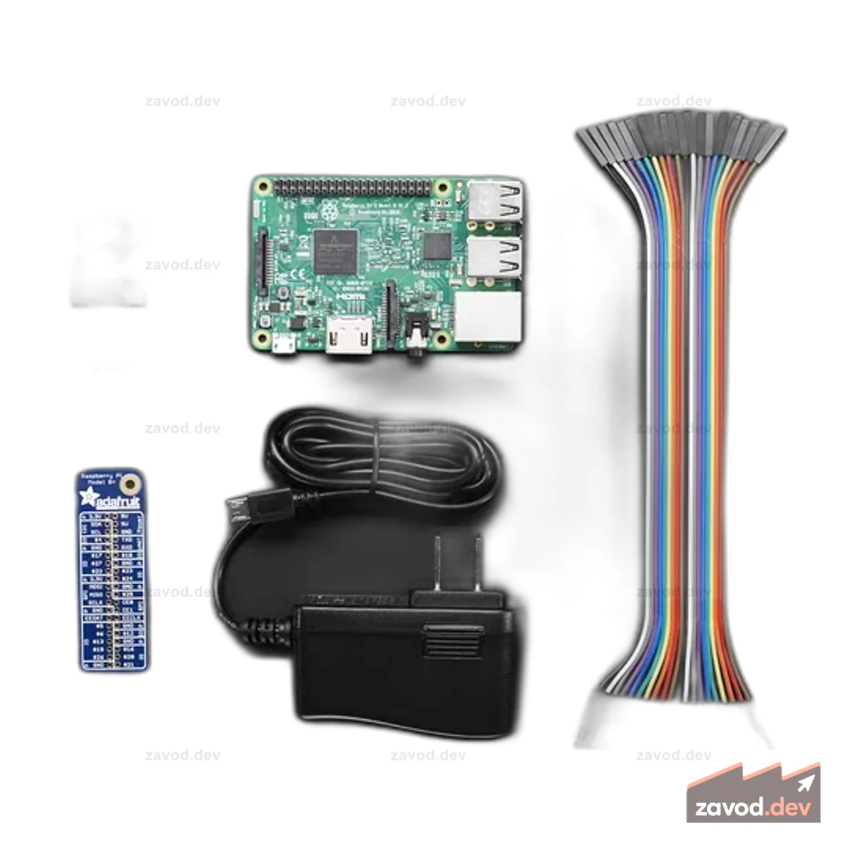 Комплект плат Raspberry Pi 3 для Android Things™