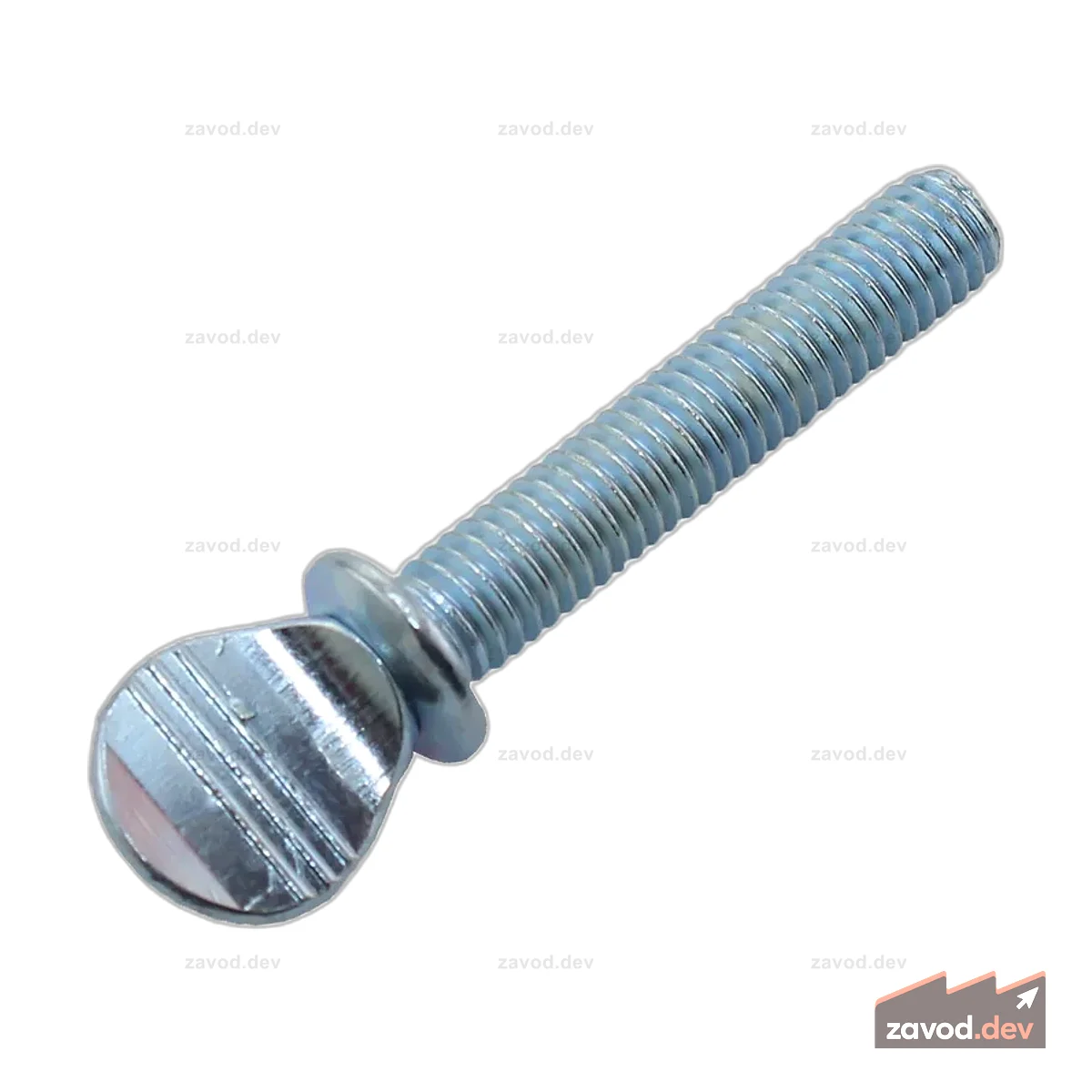 Винт с накатанной головкой 10-32 x 1 дюйм