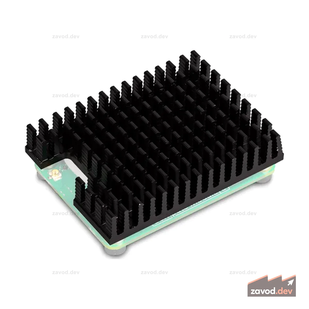 Вычислительный модуль Raspberry Pi 5 с пассивным охлаждением