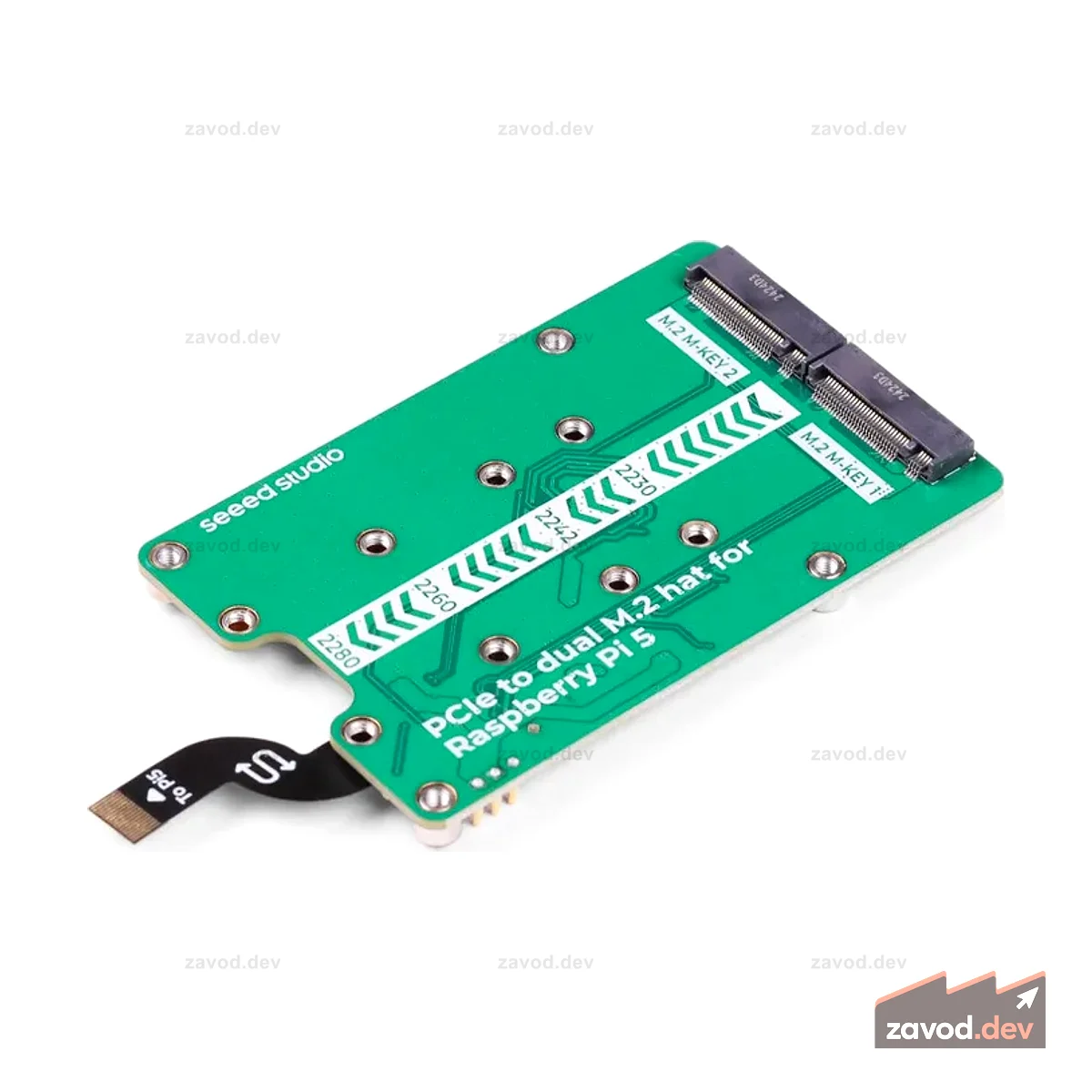 Seeed Raspberry Pi 5 M.2 HATHailo