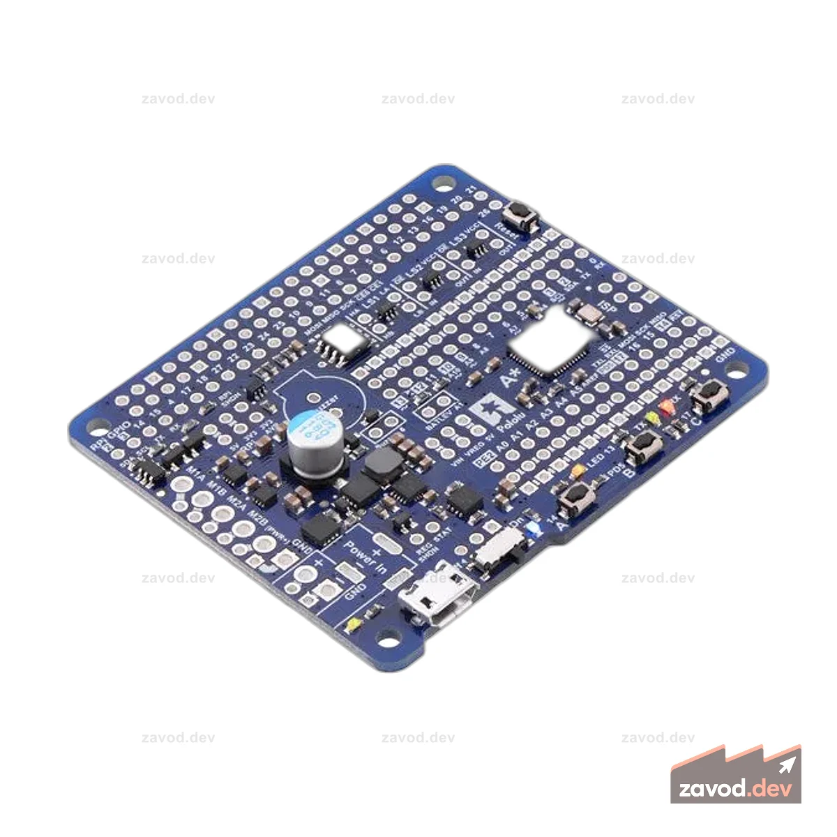 Контроллер робота A-Star 32U4 LV с мостом Raspberry Pi (только компоненты SMT)