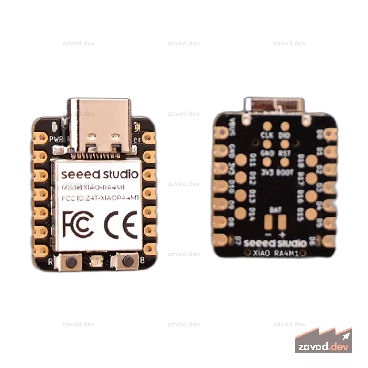 XIAO RA4M1 — самый маленький Dev Borad на базе 32-битной Renesas RA4M1, поддержка Arduino IDE, 19 GPIO, светодиод RGB, CAN BUS, USB 2.0