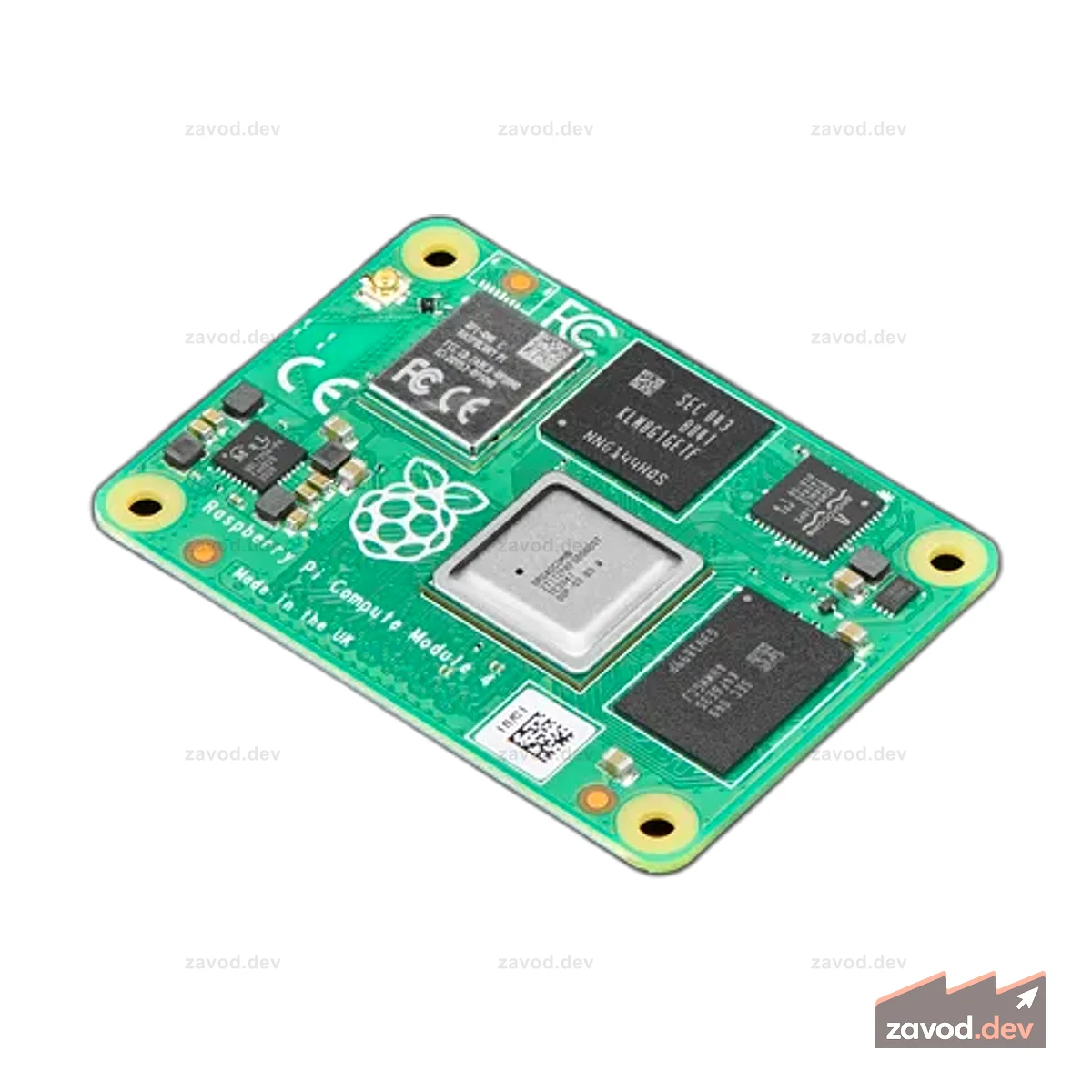 Вычислительный модуль Raspberry Pi 4 с Wi-Fi — 2 ГБ ОЗУ и 8 ГБ MMC