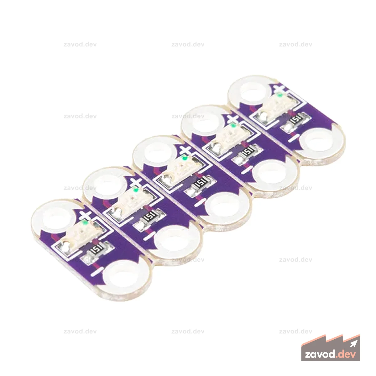 LilyPad LED Желтый (5шт)