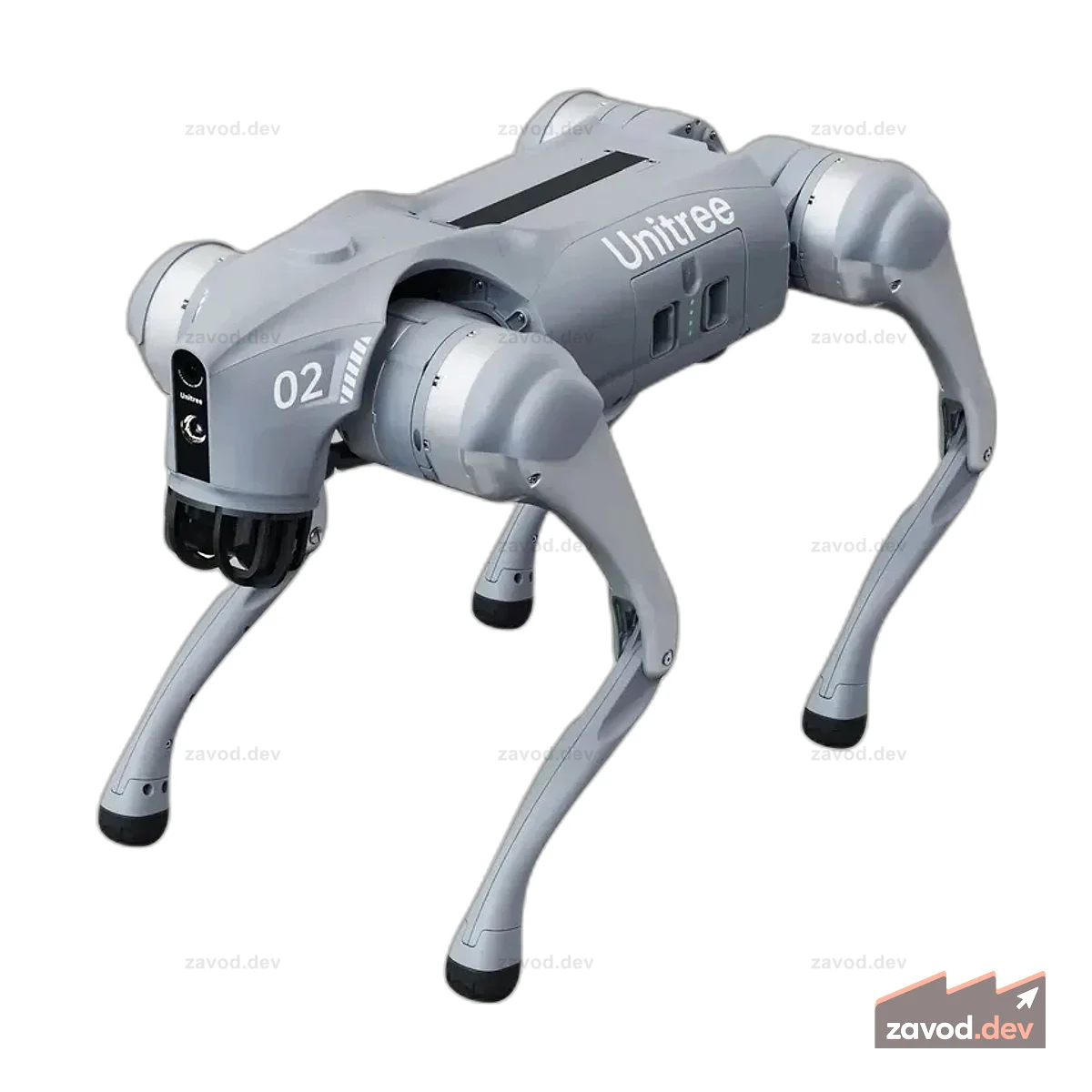 Комплект Unitree Go2 Pro Robot Quadruped - Включает контроллер (только блочные проги)