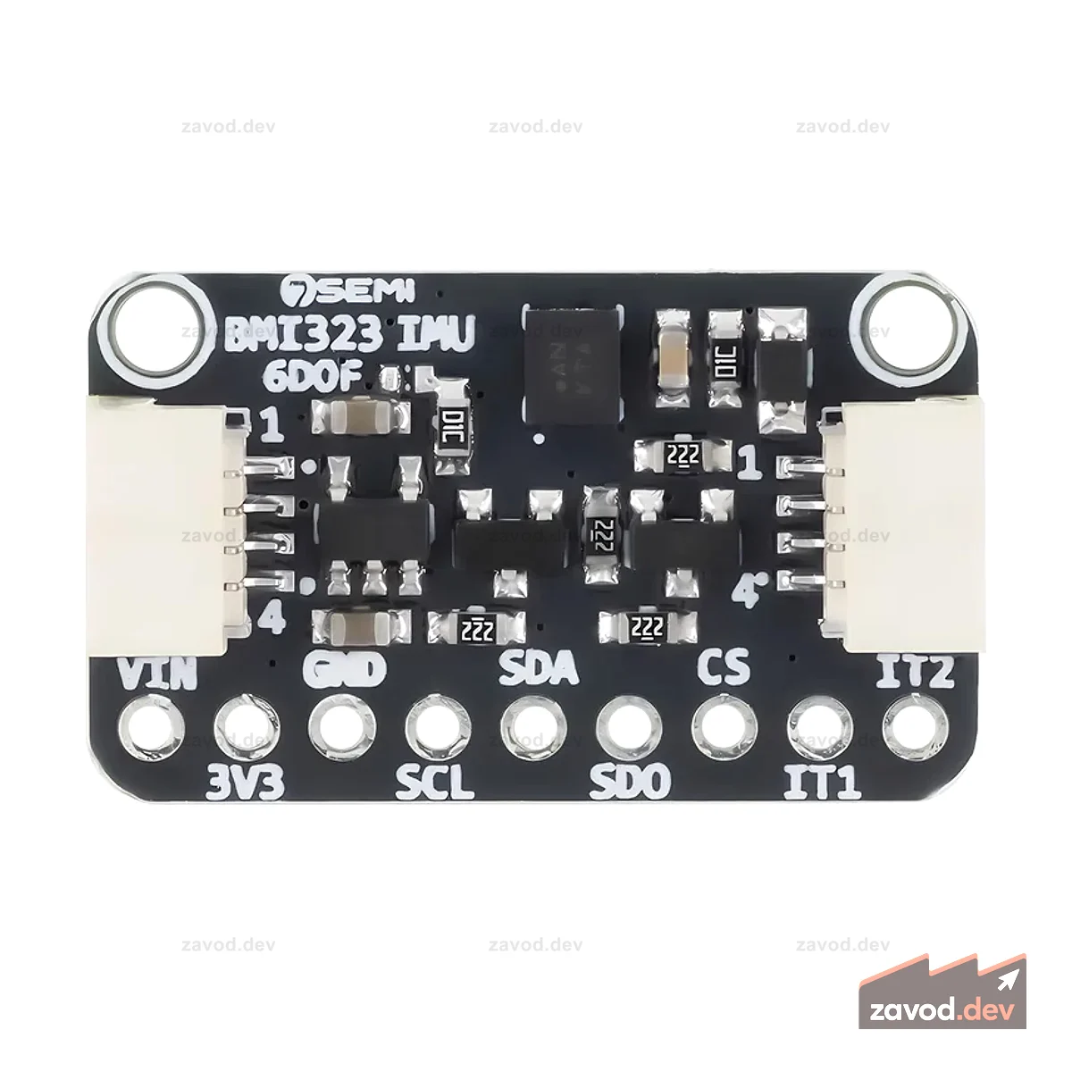 7Semi BMI323 Коммутационная плата IMU 6DOF Акселерометр Гироскоп Qwiic SPI I2C
