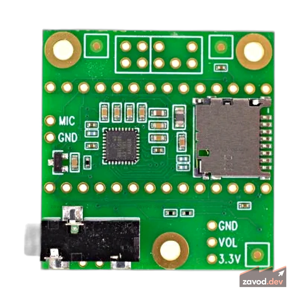 Плата аудиоадаптера для Teensy 4.x