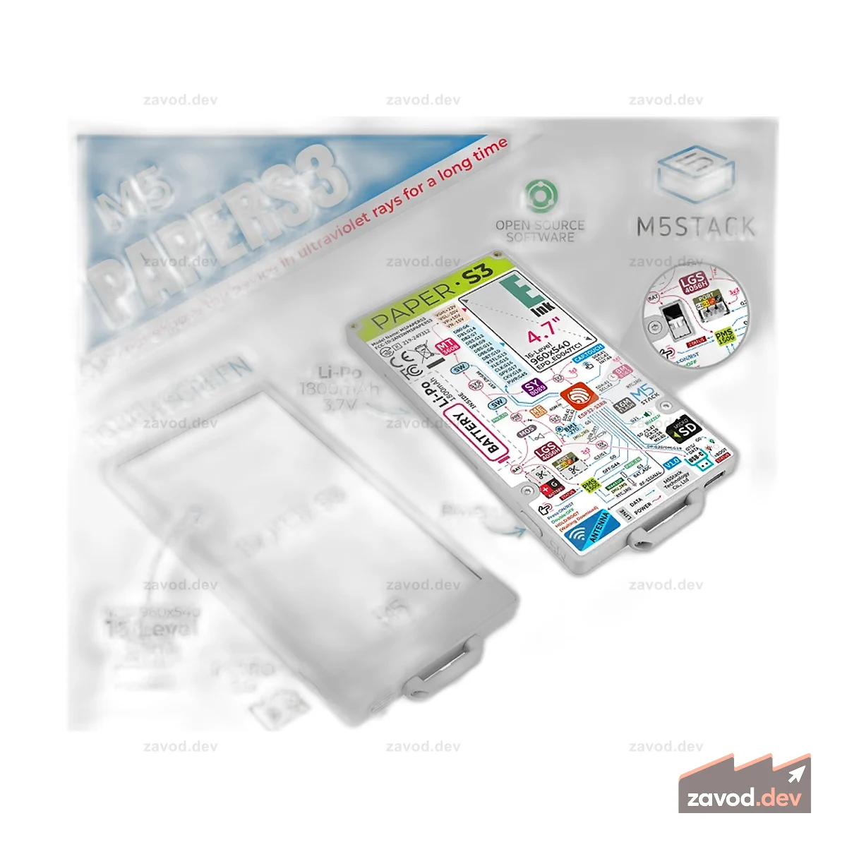 M5PaperS3 ESP32-S3