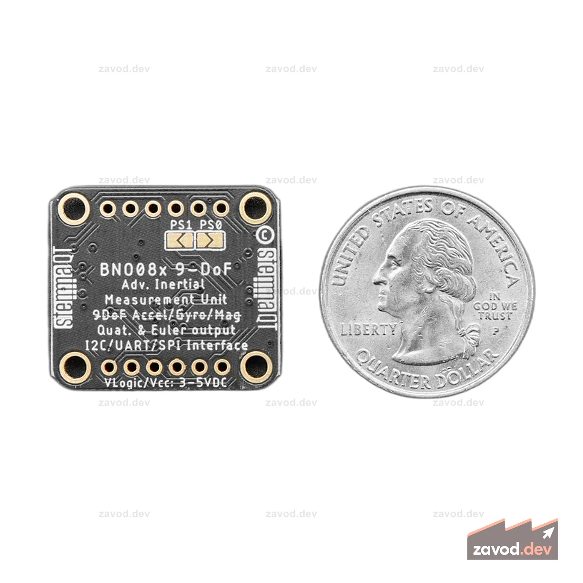Adafruit 9-DOF Orientation IMU Fusion Breakout - BNO085 (BNO080) STEMMA QT / Qwiic