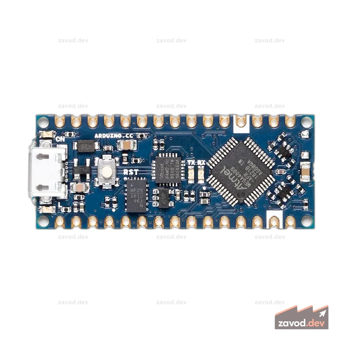 Официальная плата Arduino Nano Every — упаковка из 3 шт. — ABX00028-3P