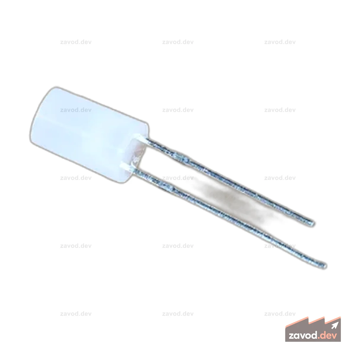 Светодиод RGB OWire — 2-контактный PTH, вогнутый, 4 мм
