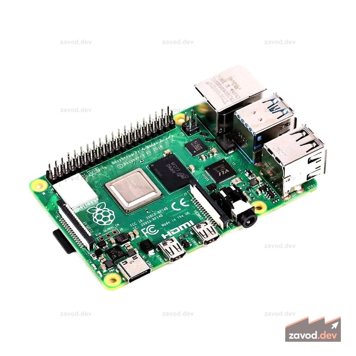 Raspberry Pi 4 Модель B — 1 ГБ