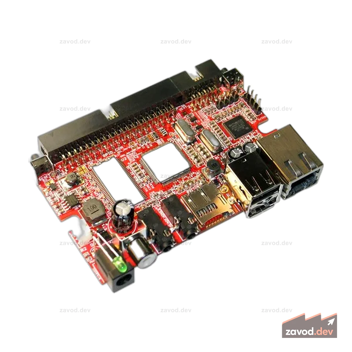 iMX233-OLinuXino-MAXI+i - ОДНОПЛАТНЫЙ КОМПЬЮТЕР ARM LINUX С I.MX233 ARM926J @ 454MHZ