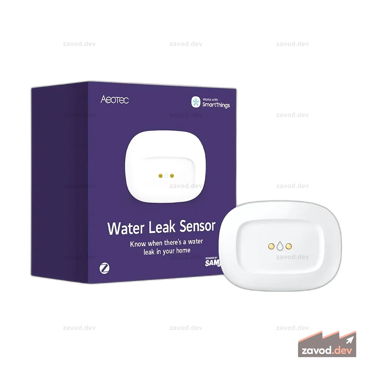 Датчик утечки воды Aeotec Zigbee