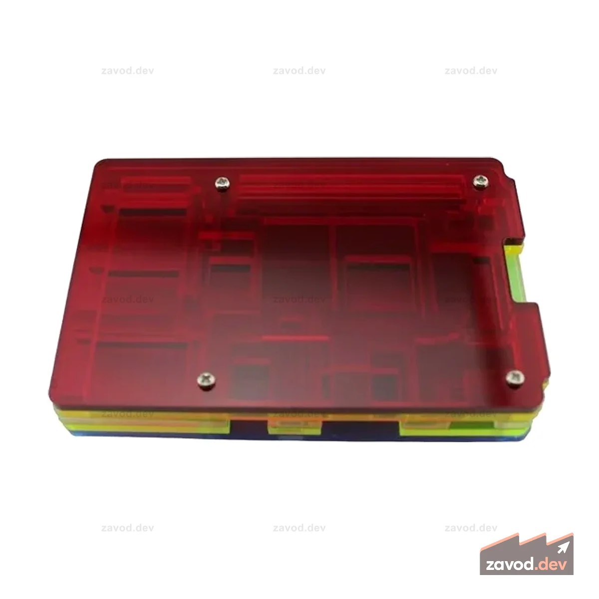 СКИДКА 75%! Чехол Raspberry Pi 2 model B Rainbow