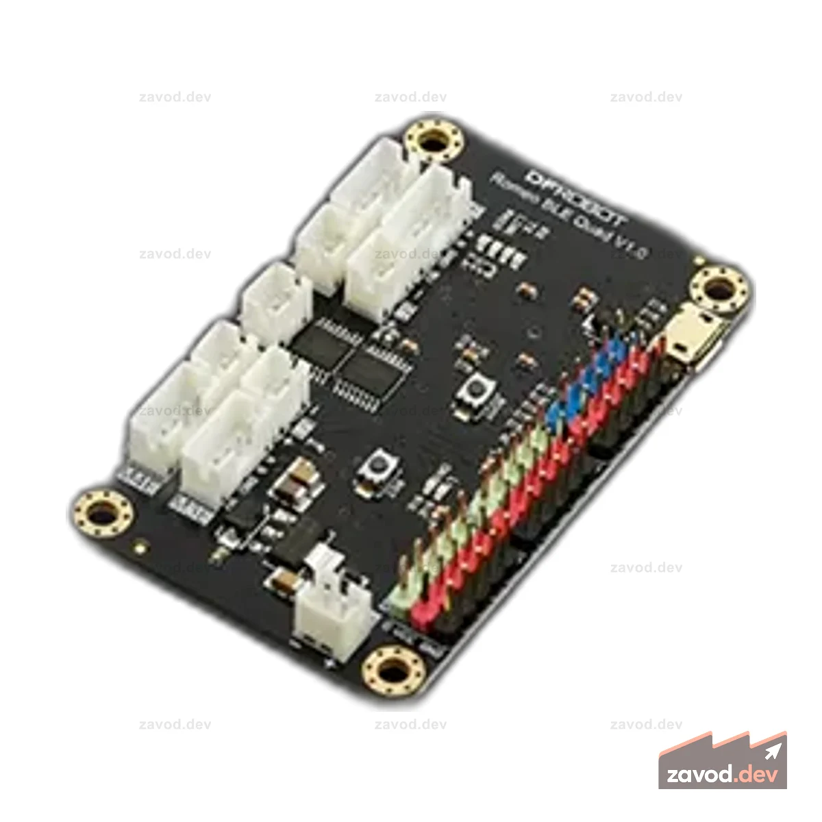 Romeo BLE Quad — плата контроллера робота STM32 с драйвером двигателя постоянного тока Quad Bluetooth 4.0