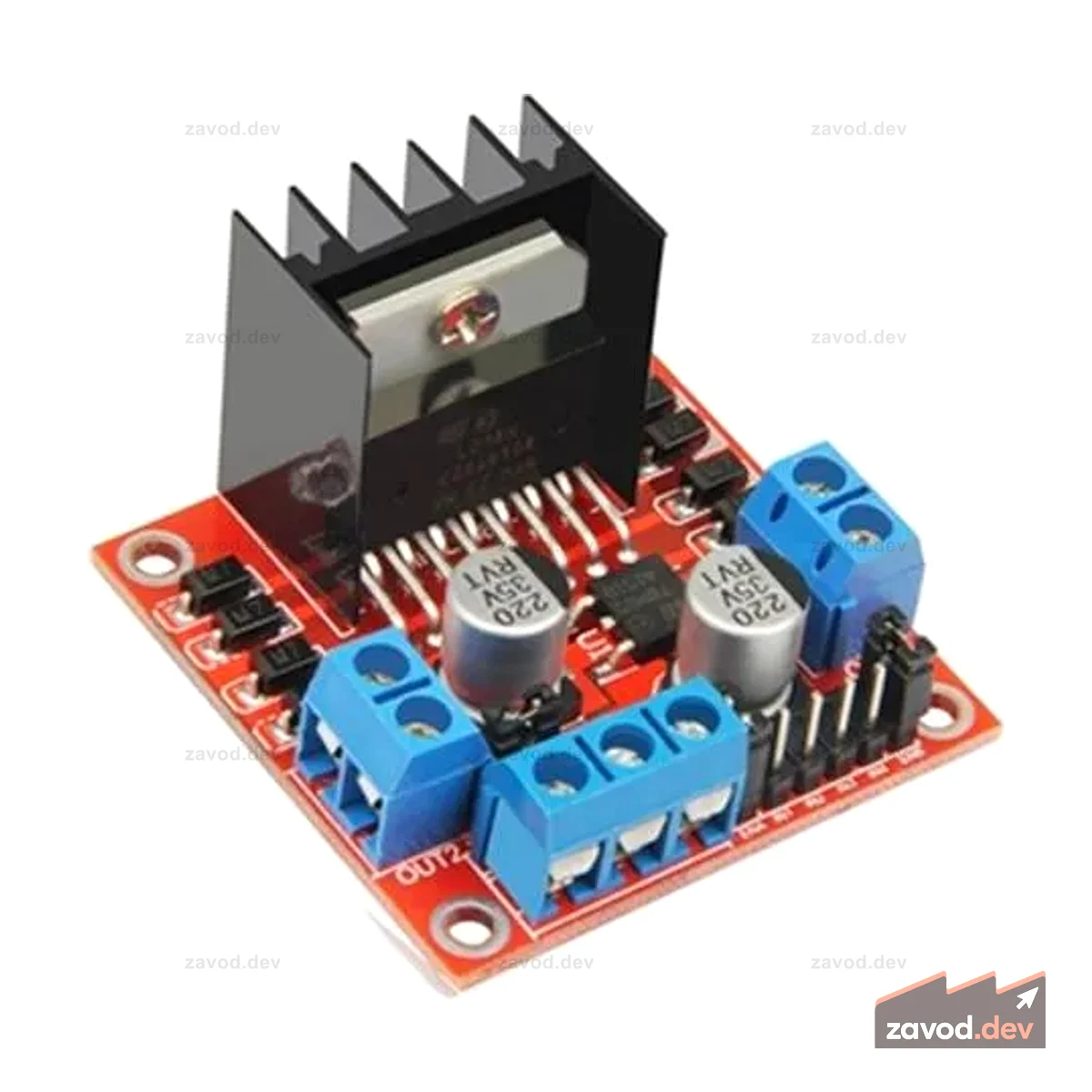 BDD DUAL MOTOR DRIVER L298 SCREW