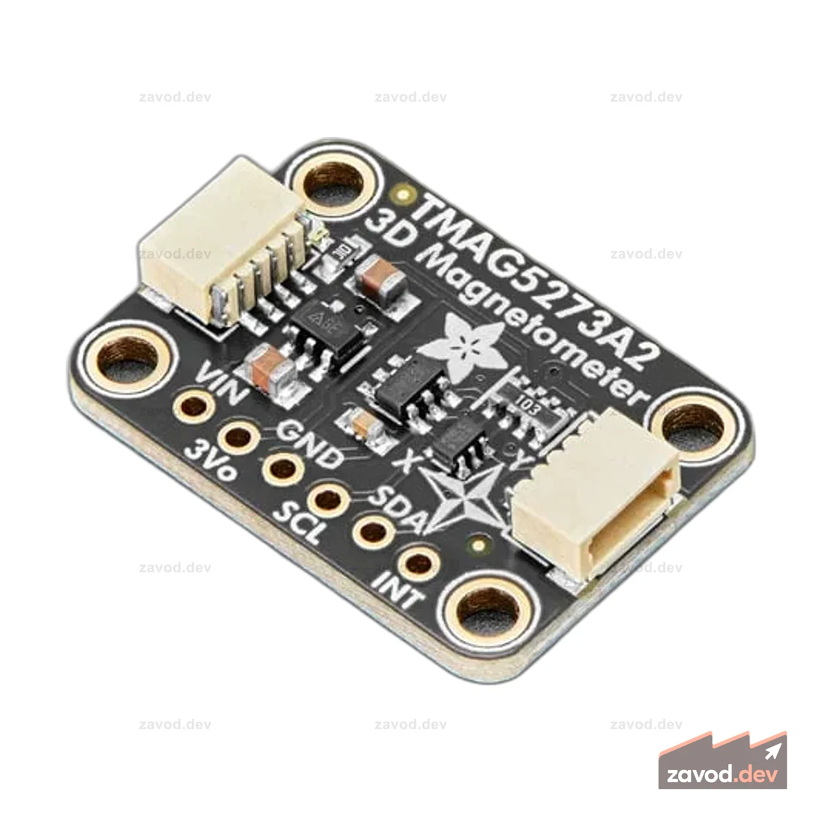 Adafruit TMAG5273 (A2) 3D-магнитометр на эффекте Холла