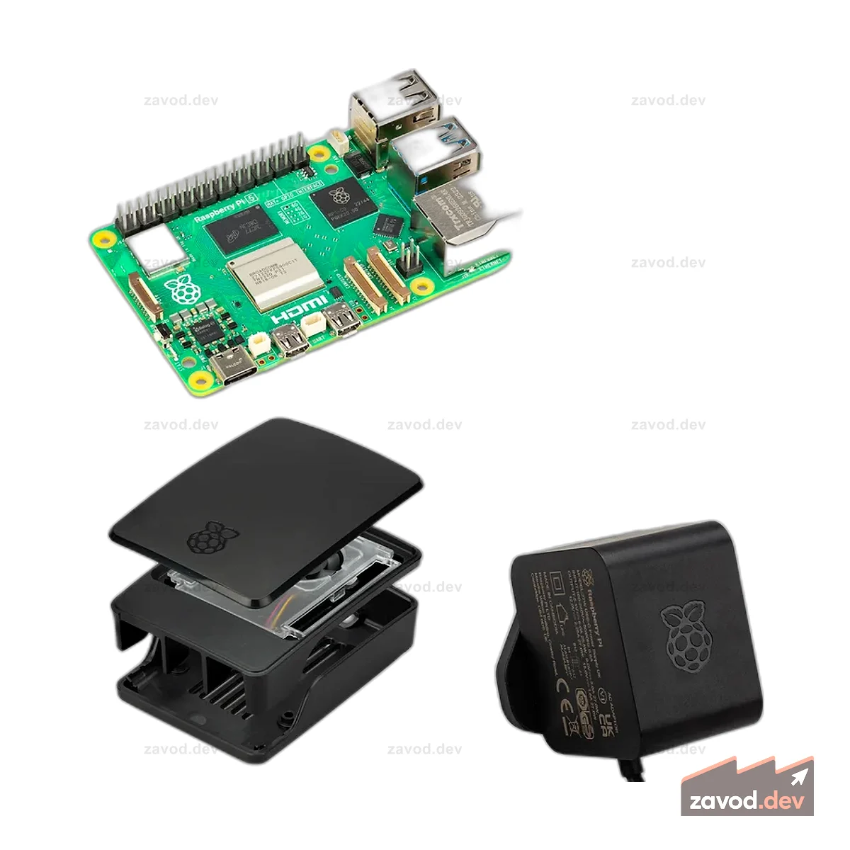 Стартовый комплект Raspberry Pi 5