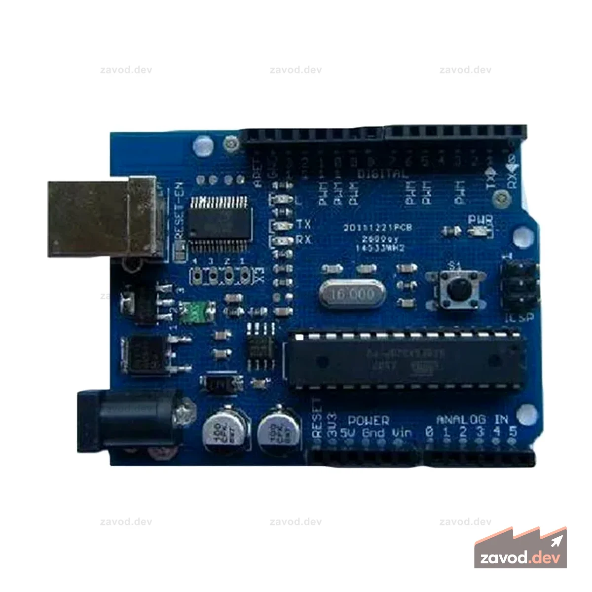 Плата, совместимая с Arduino Decimilia Duemilanove