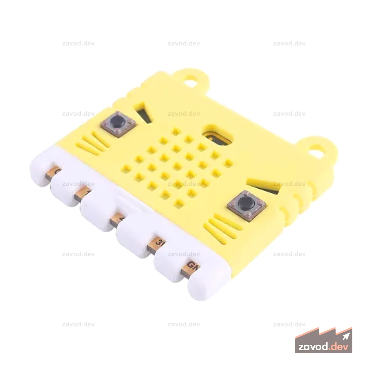 Чехол KittenBot Micro:Bit - силиконовый чехол - желтый