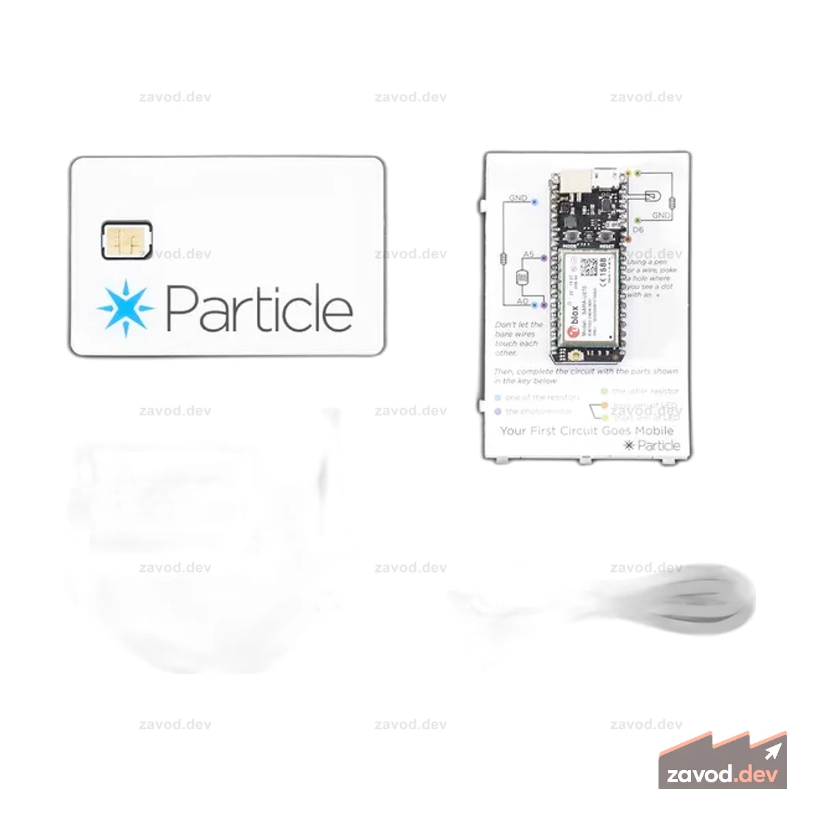 Комплект Electron Cellular IoT — 3G Европа/Африка/Азия