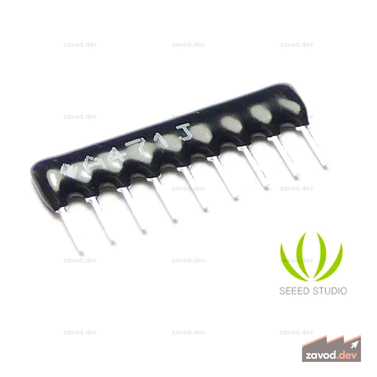Резистор сетевой 470 Ом 9P 8RES SIP - 5 шт.