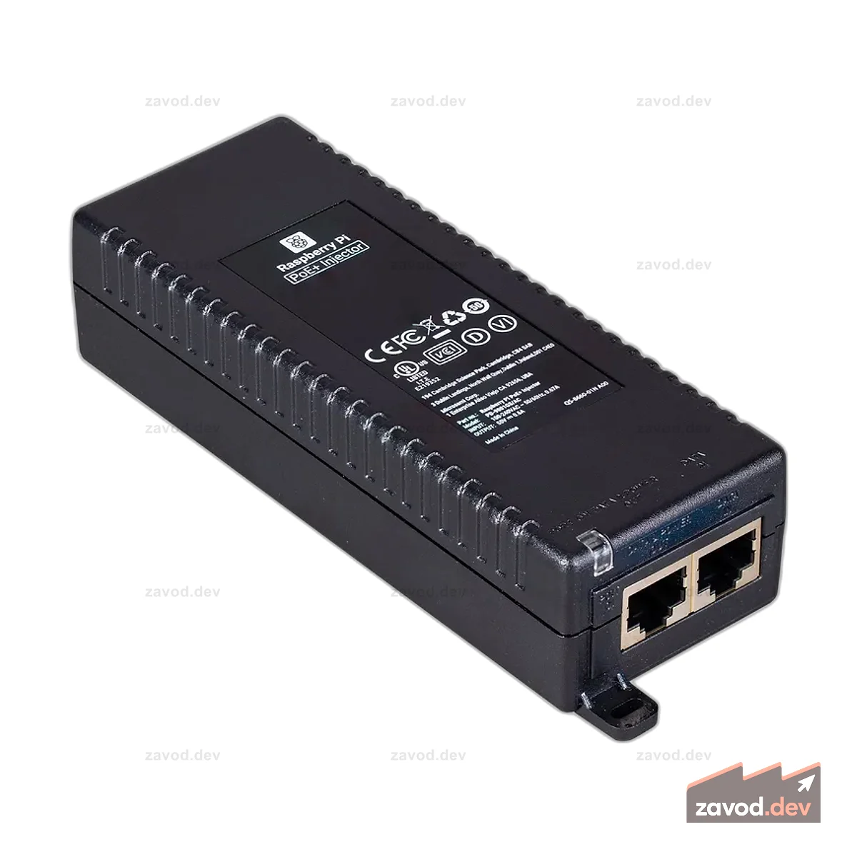 Инжектор Raspberry Pi PoE+