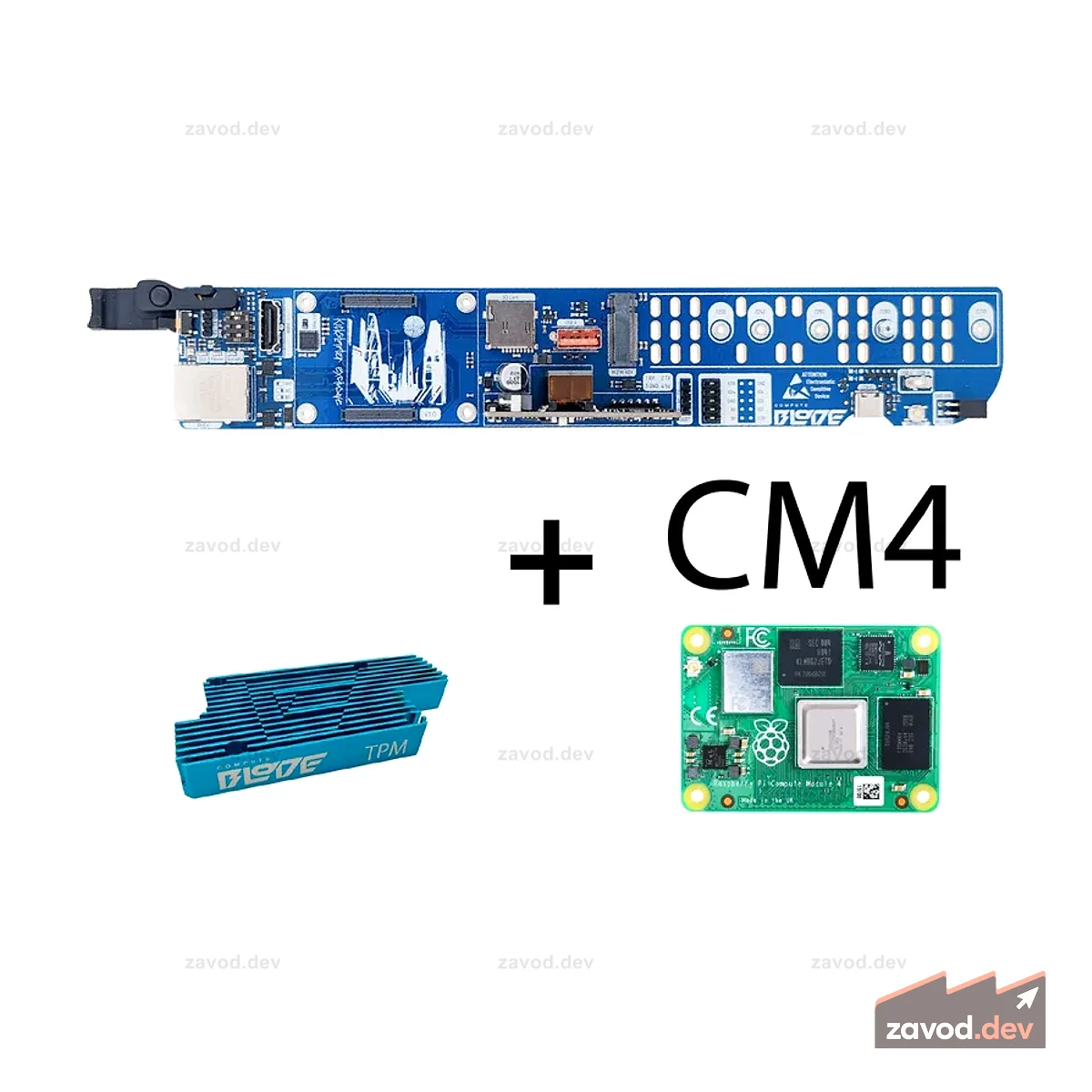 CM4 Комплект с одним лезвием WiFi