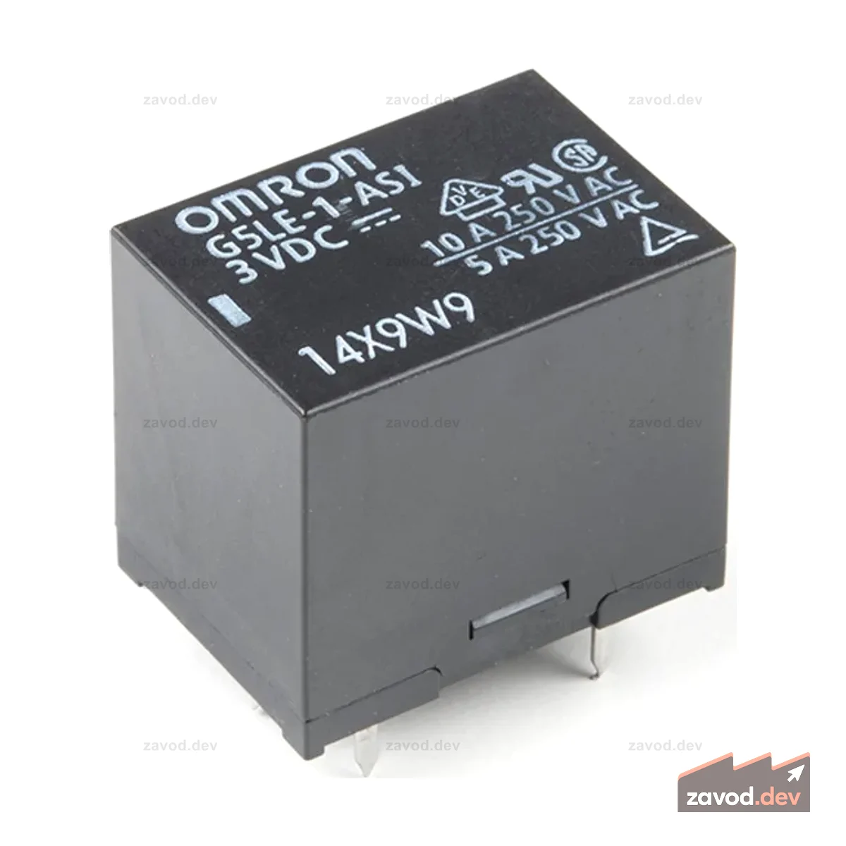 Реле SPDT герметичное - 10А (G5LE-1 DC3)