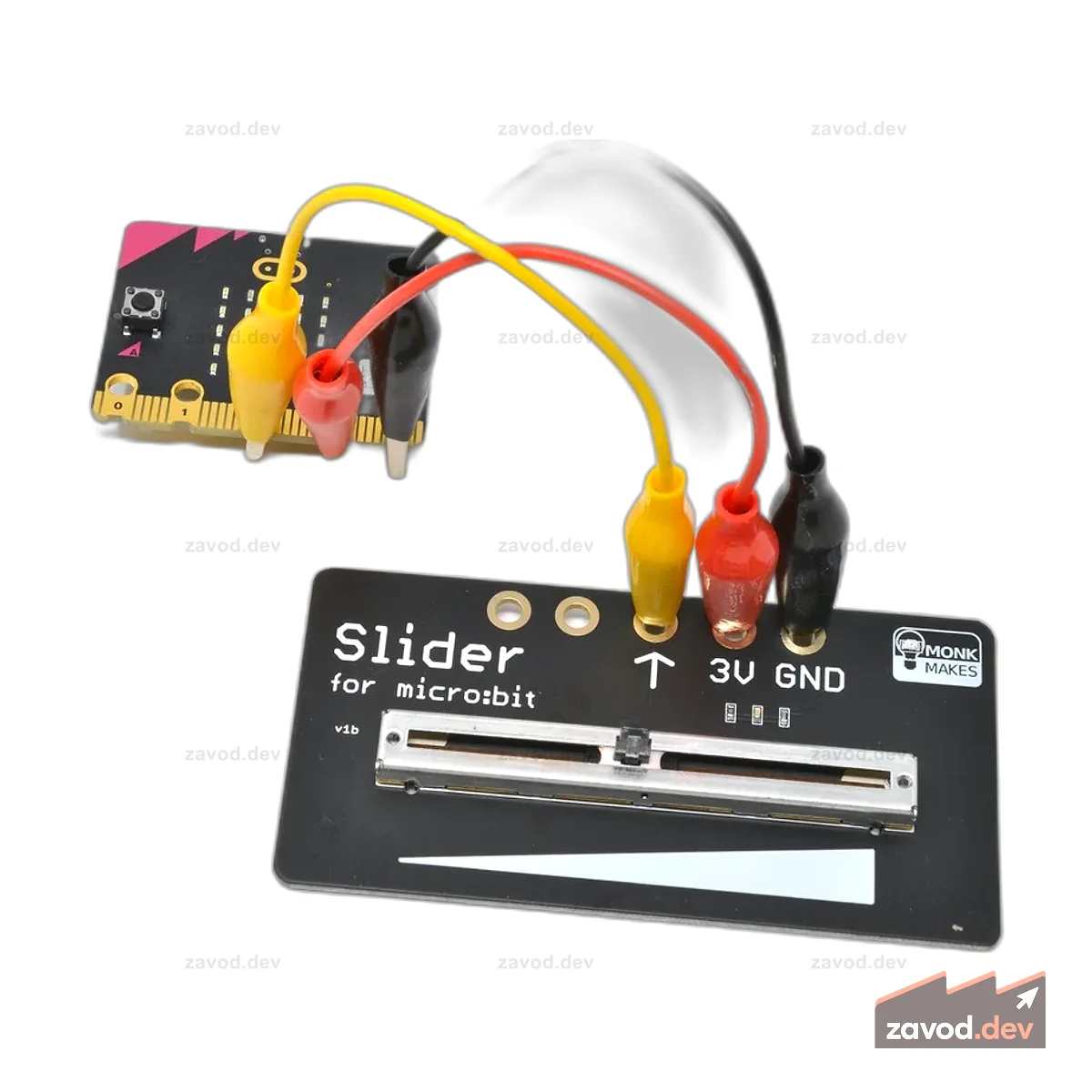 Ползунок/потенциометр для micro:bit