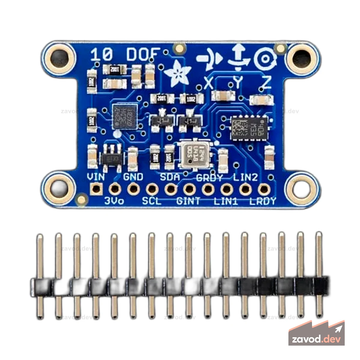 Adafruit 10-DOF IMU Breakout - L3GD20H + LSM303 + BMP180