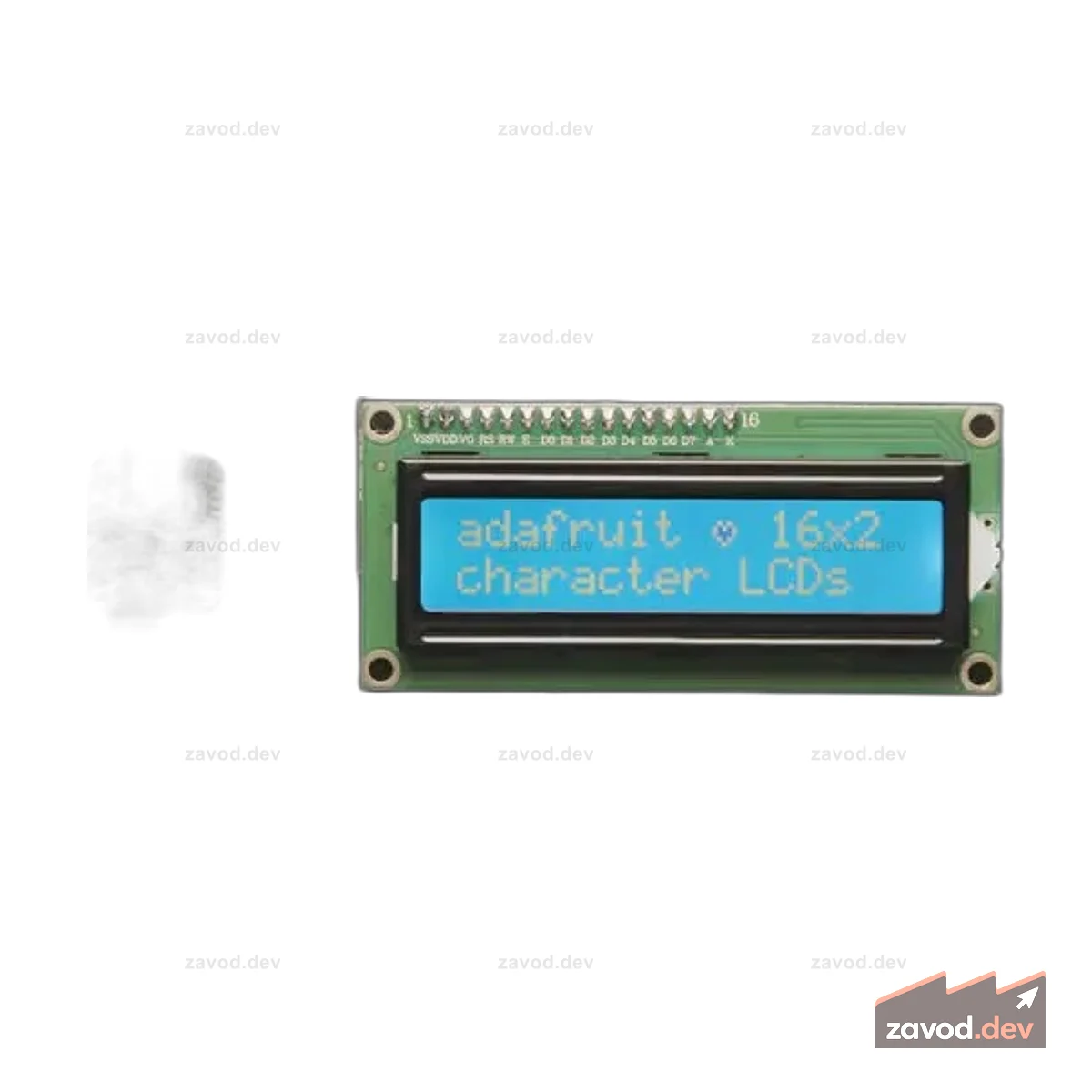 Рюкзак с символьным ЖК-дисплеем i2c / SPI — STEMMA QT / Qwiic