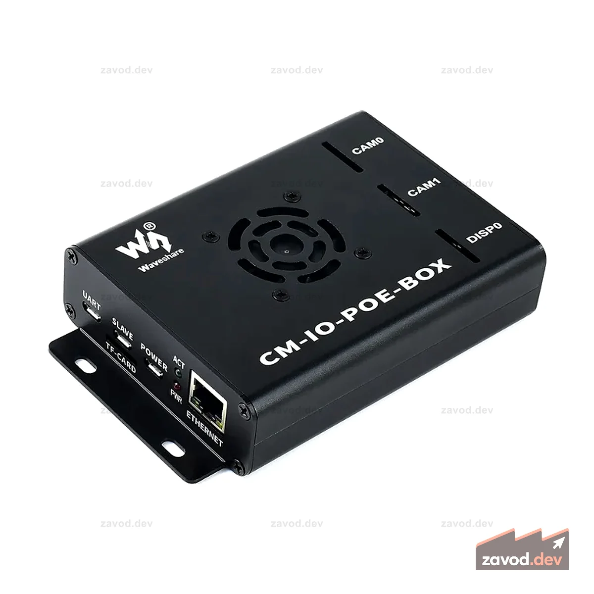 Чехол Raspberry Pi с платой расширения Raspberry PoE для компьютерного модуля Raspberry Pi