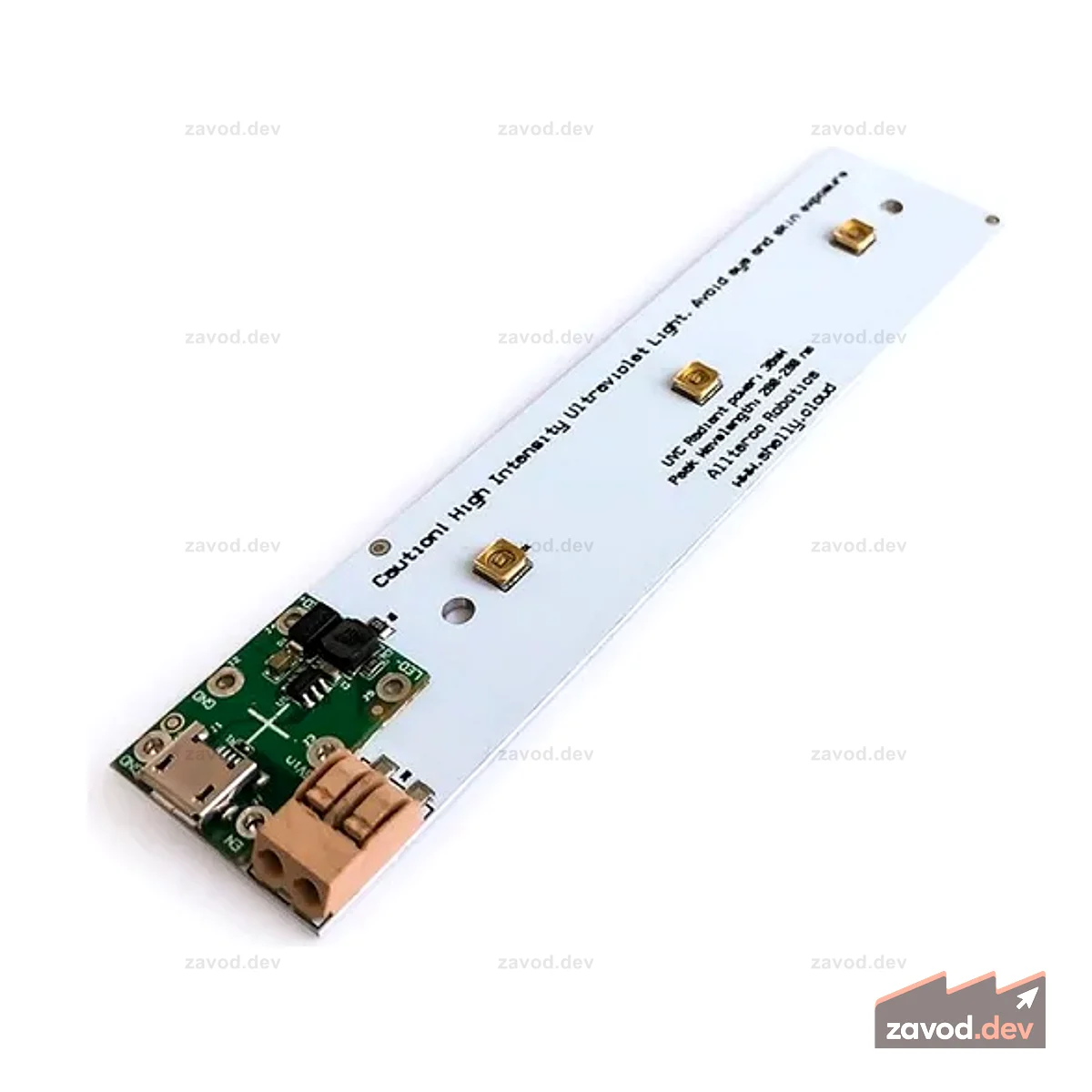 Shelly Ультрафиолетовый дезинфицирующий светодиод с питанием от USB