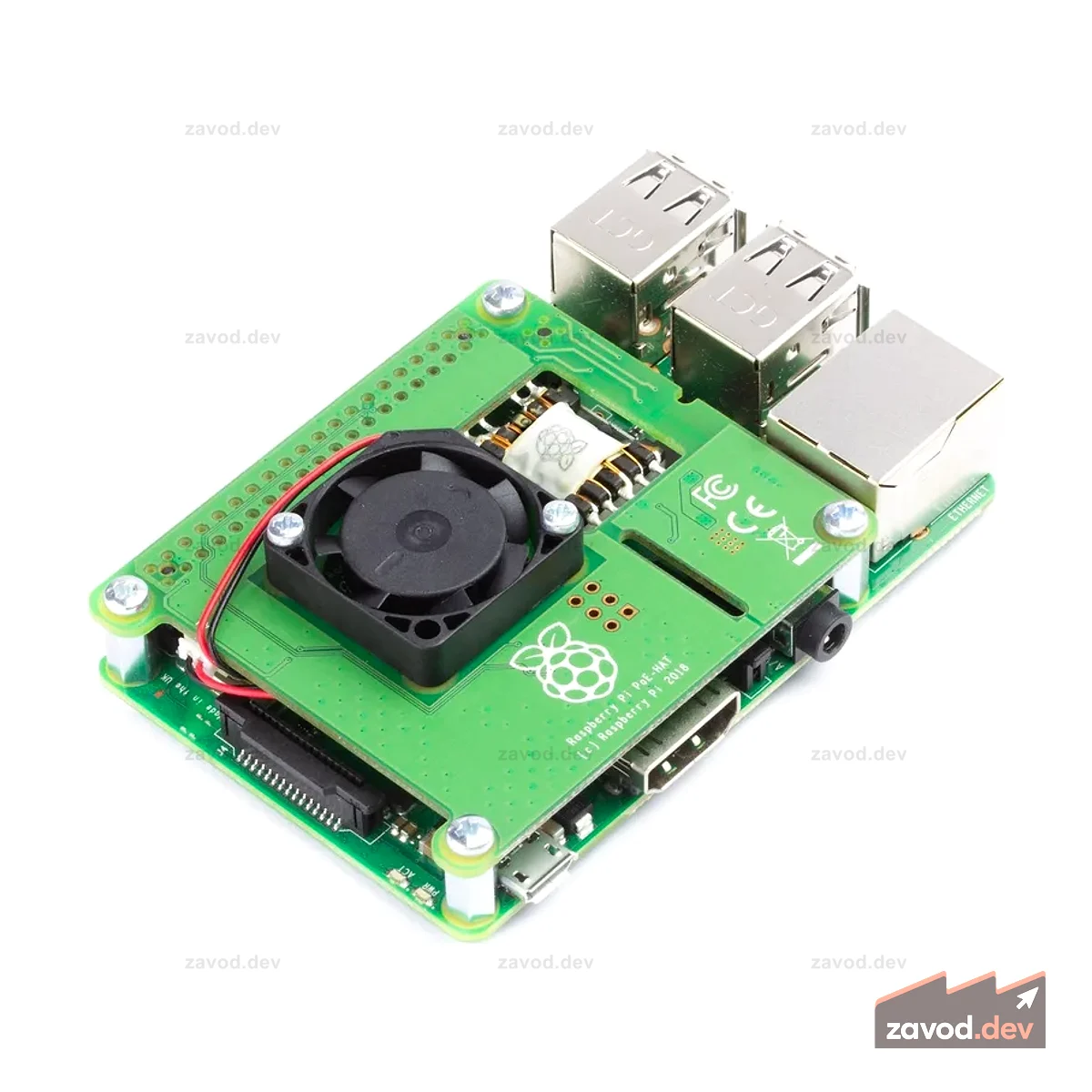ШЛЯПА Raspberry Pi PoE