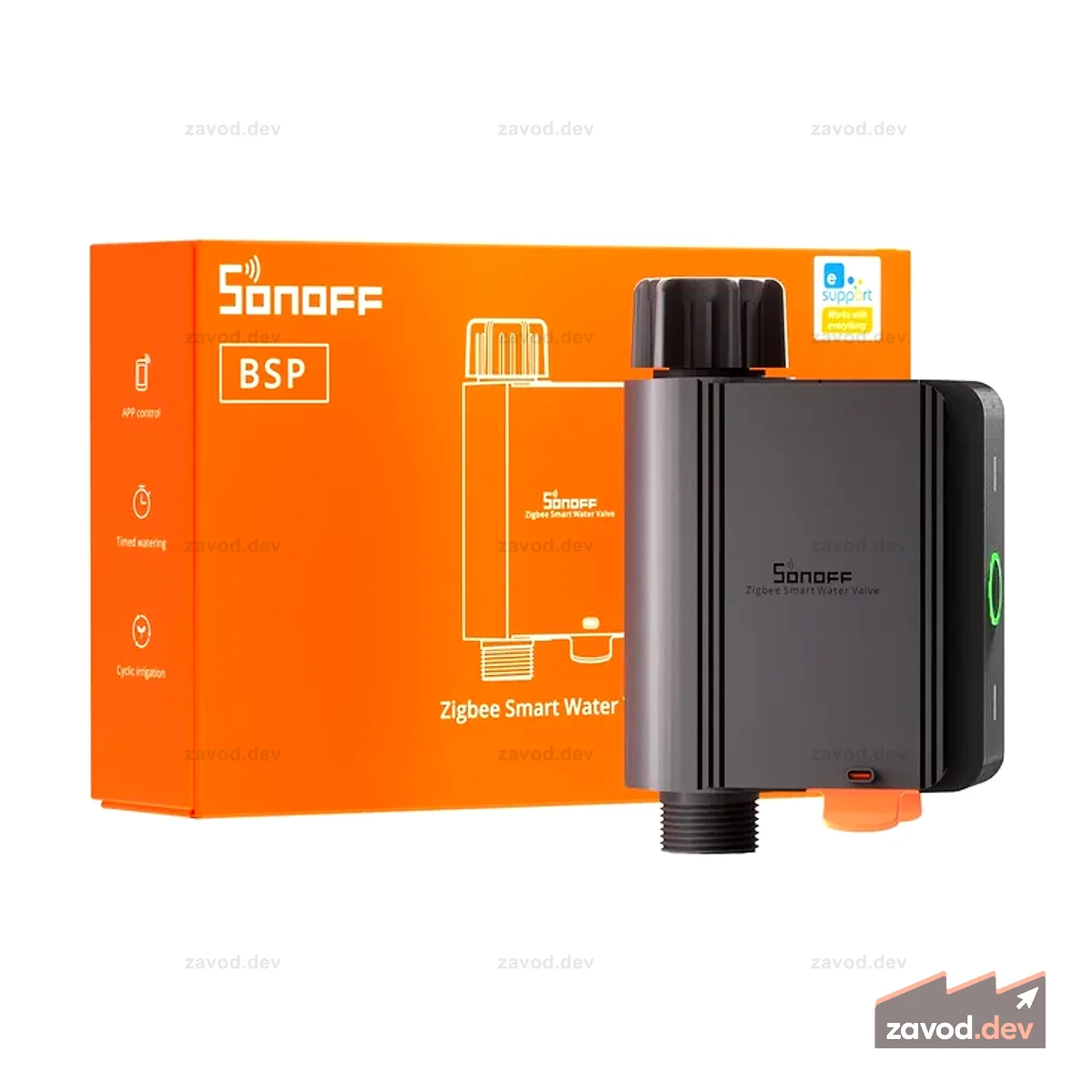 Умный таймер полива сада Sonoff Zigbee
