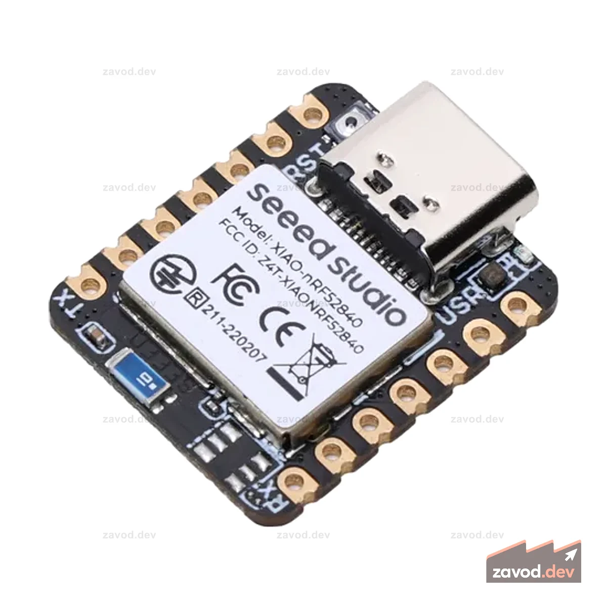 Seeed Studio XIAO nRF52840 — поддерживает Arduino / CircuitPython — Bluetooth5.0 со встроенной антенной